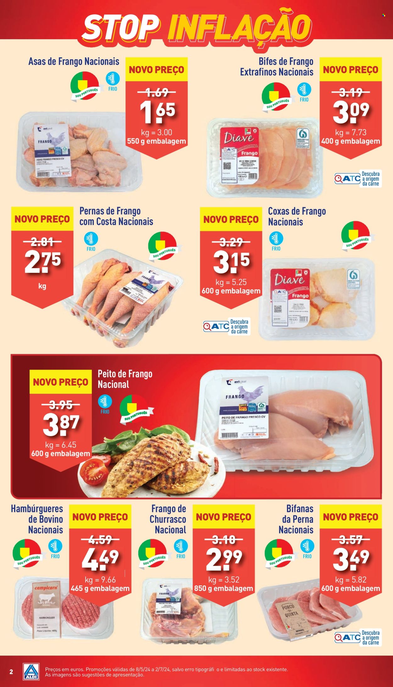Folheto Aldi - 8.5.2024 - 2.7.2024. Página 2