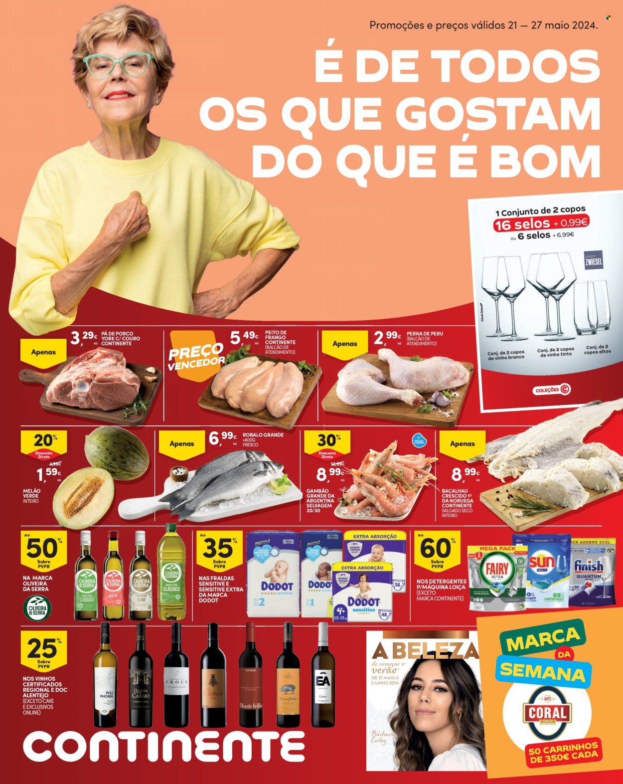 Folheto Continente Modelo - 21.5.2024 - 27.5.2024. Página 1