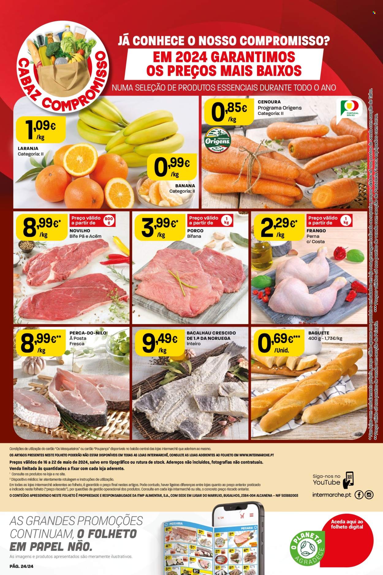 Folheto Intermarché - 16.5.2024 - 22.5.2024. Página 24