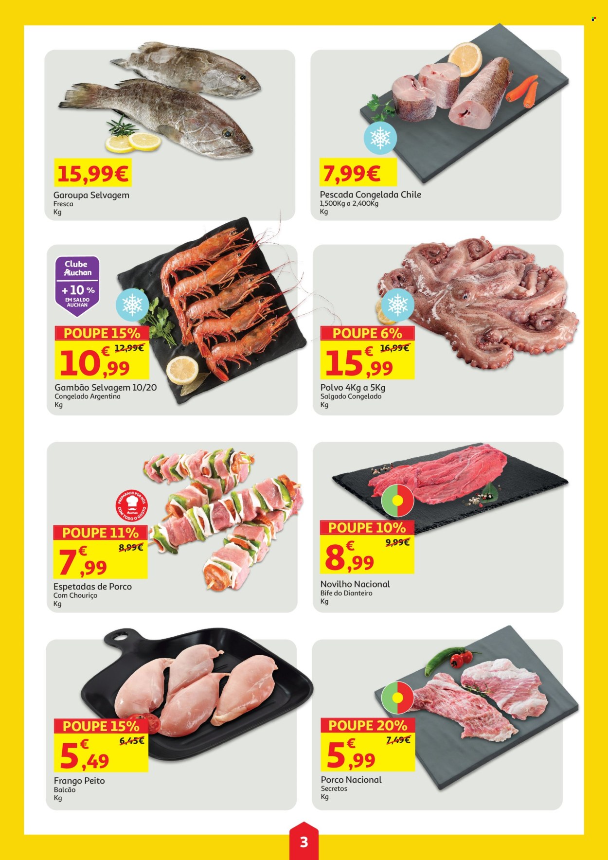 Folheto Auchan - 22.5.2024 - 28.5.2024. Página 3