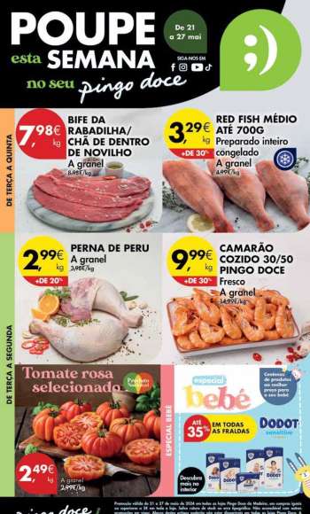 Folheto Pingo Doce - 21.5.2024 - 27.5.2024.