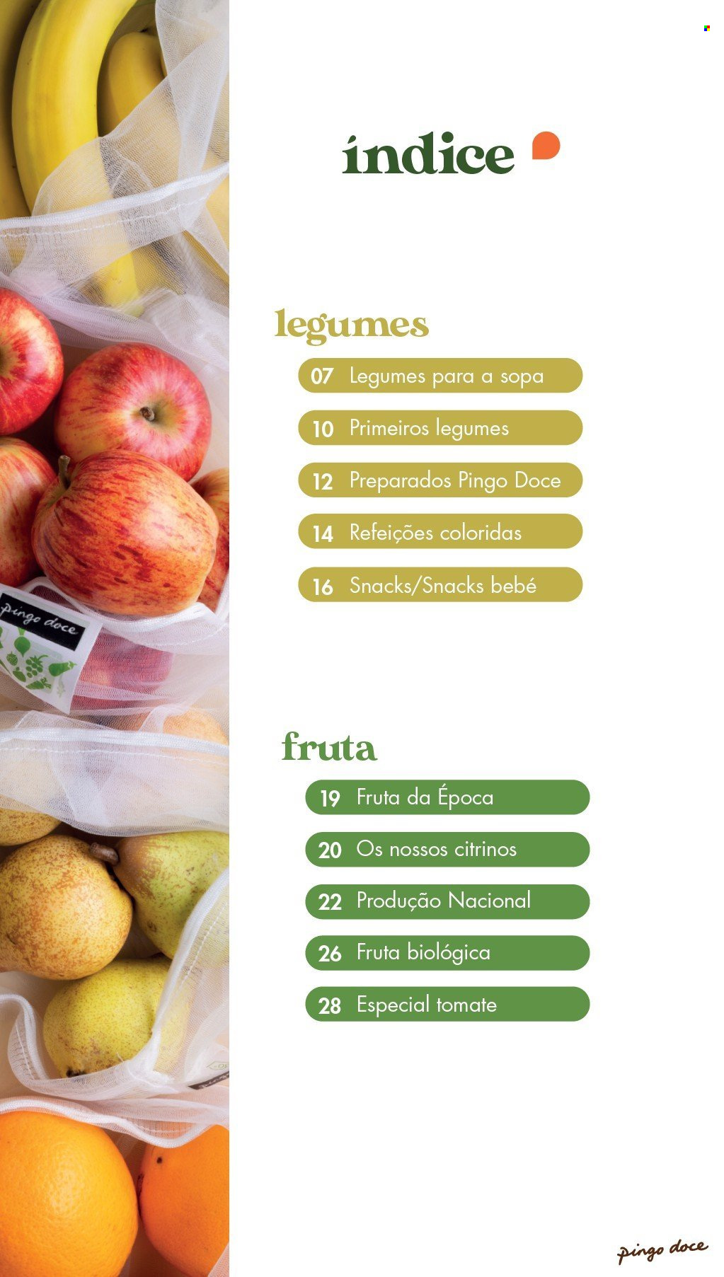 Folheto Pingo Doce. Página 3