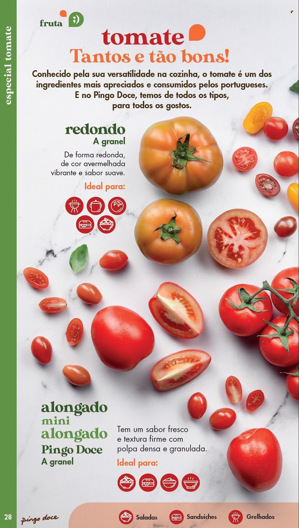 Folheto Pingo Doce. Página 28