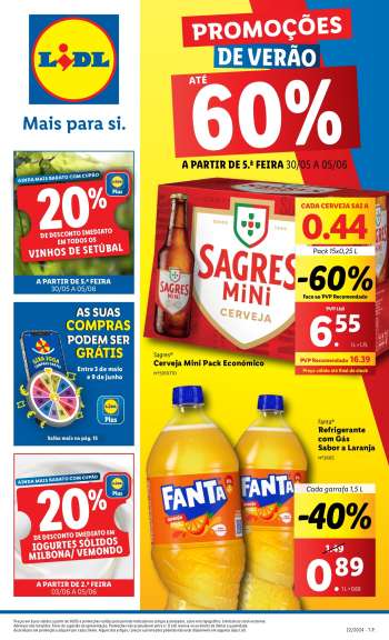 Folheto Lidl - 30.5.2024 - 5.6.2024.