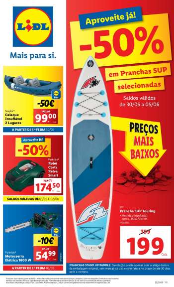 Folheto Lidl - 30.5.2024 - 5.6.2024.