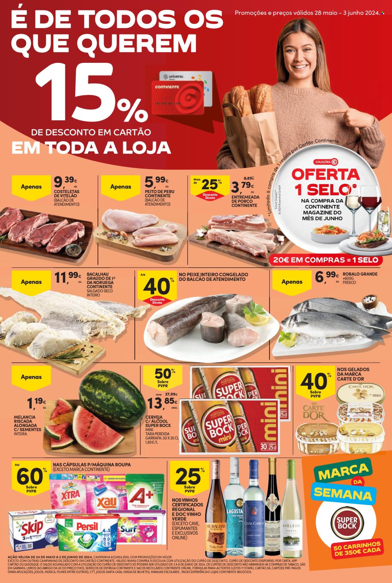 Folheto Continente Bom Dia - 28.5.2024 - 3.6.2024. Página 1