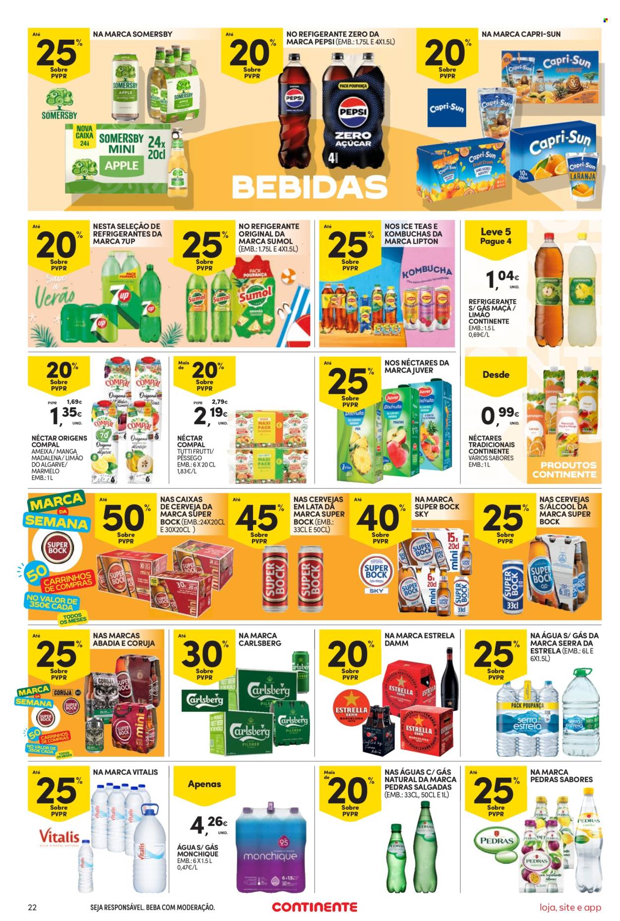 Folheto Continente Bom Dia - 28.5.2024 - 3.6.2024. Página 22