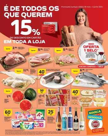 Folheto Continente Modelo - 28.5.2024 - 3.6.2024.