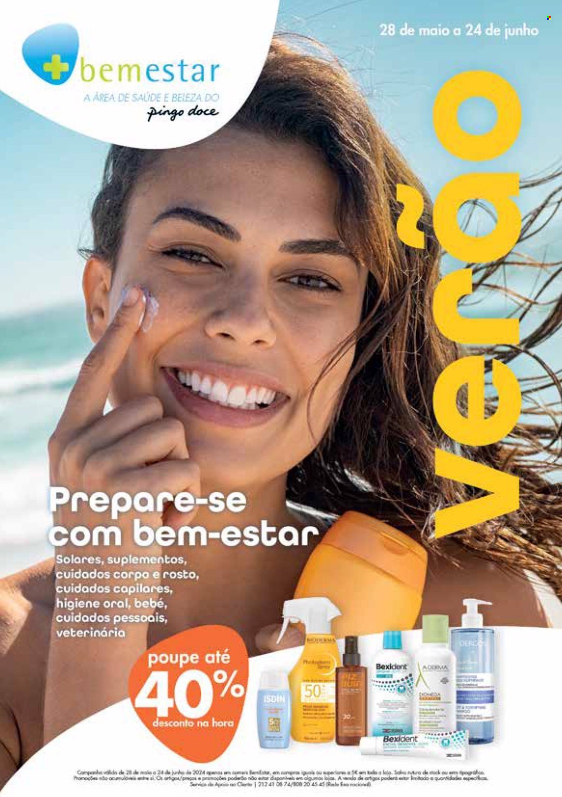 Folheto Pingo Doce - 28.5.2024 - 24.6.2024. Página 1