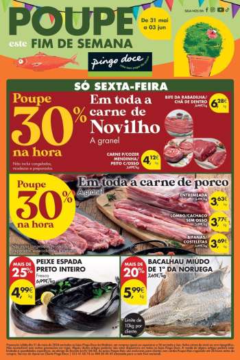 Folheto Pingo Doce - 31.5.2024 - 3.6.2024.
