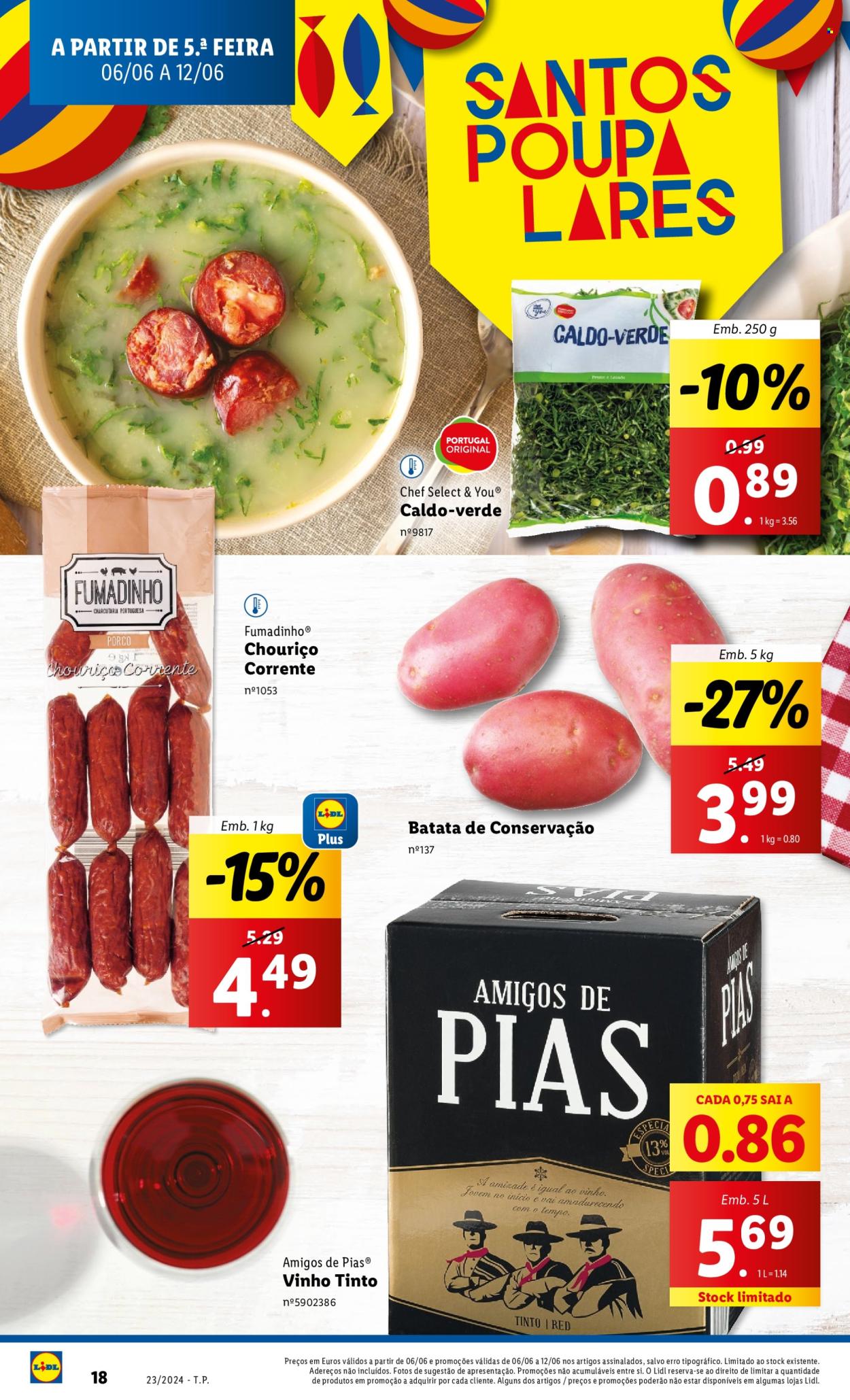 Folheto Lidl - 6.6.2024 - 12.6.2024. Página 18