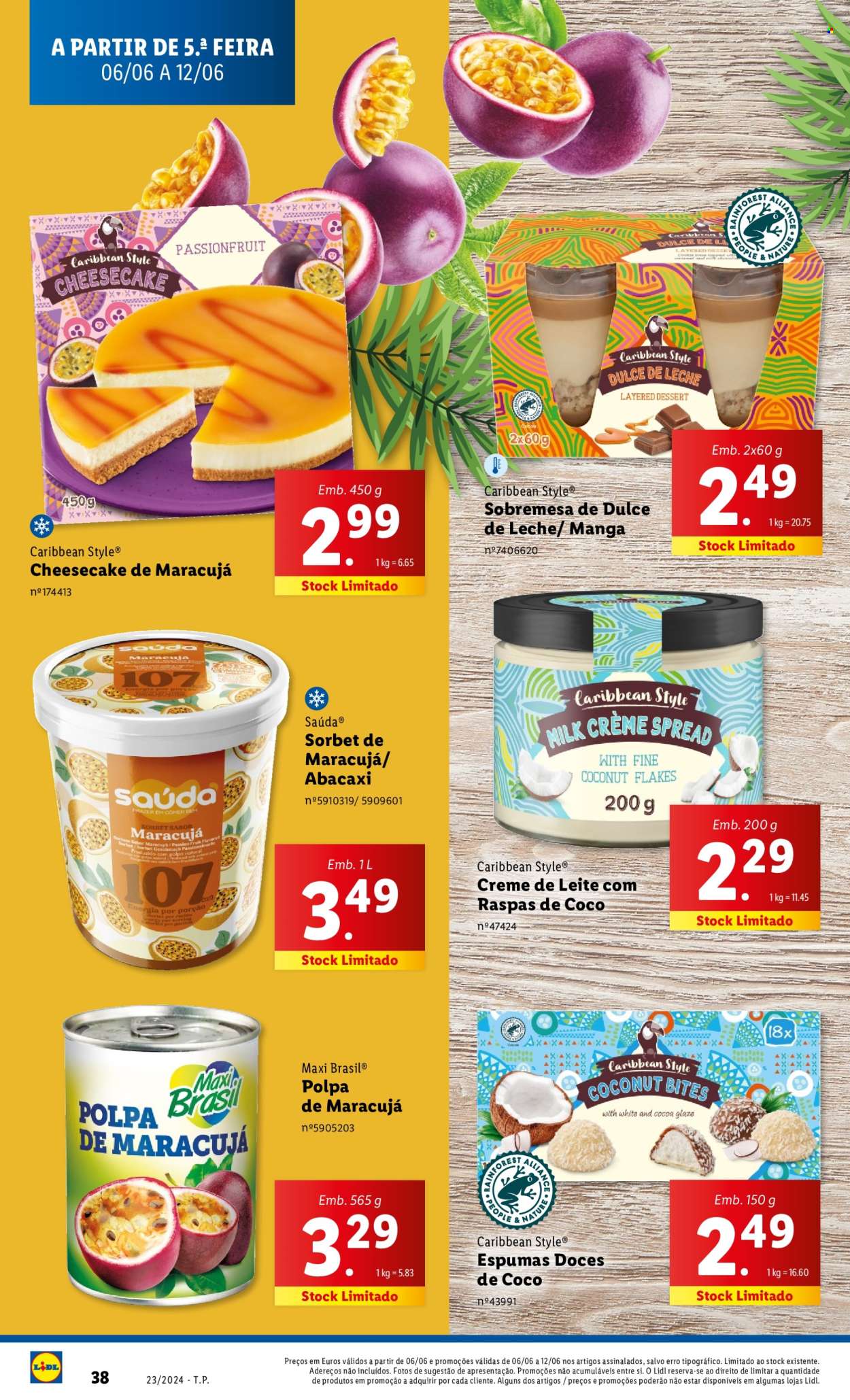 Folheto Lidl - 6.6.2024 - 12.6.2024. Página 38