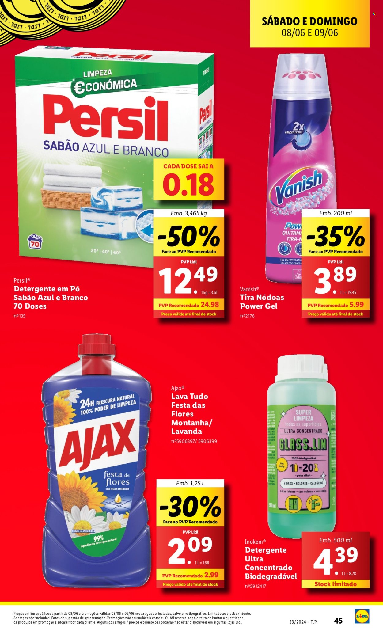 Folheto Lidl - 6.6.2024 - 12.6.2024. Página 45