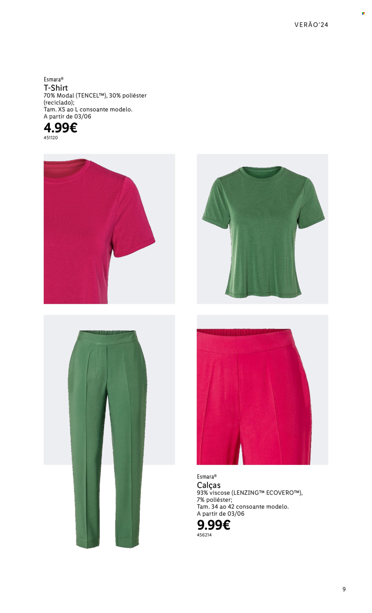 Folheto Lidl - 3.6.2024 - 5.8.2024. Página 9
