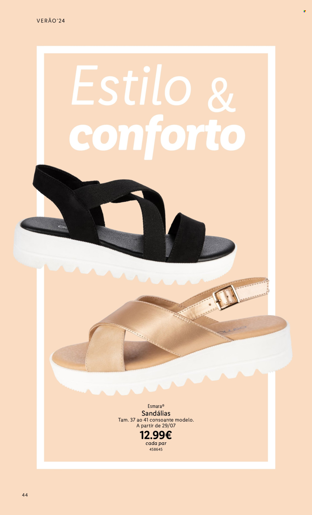 Folheto Lidl - 3.6.2024 - 5.8.2024. Página 44