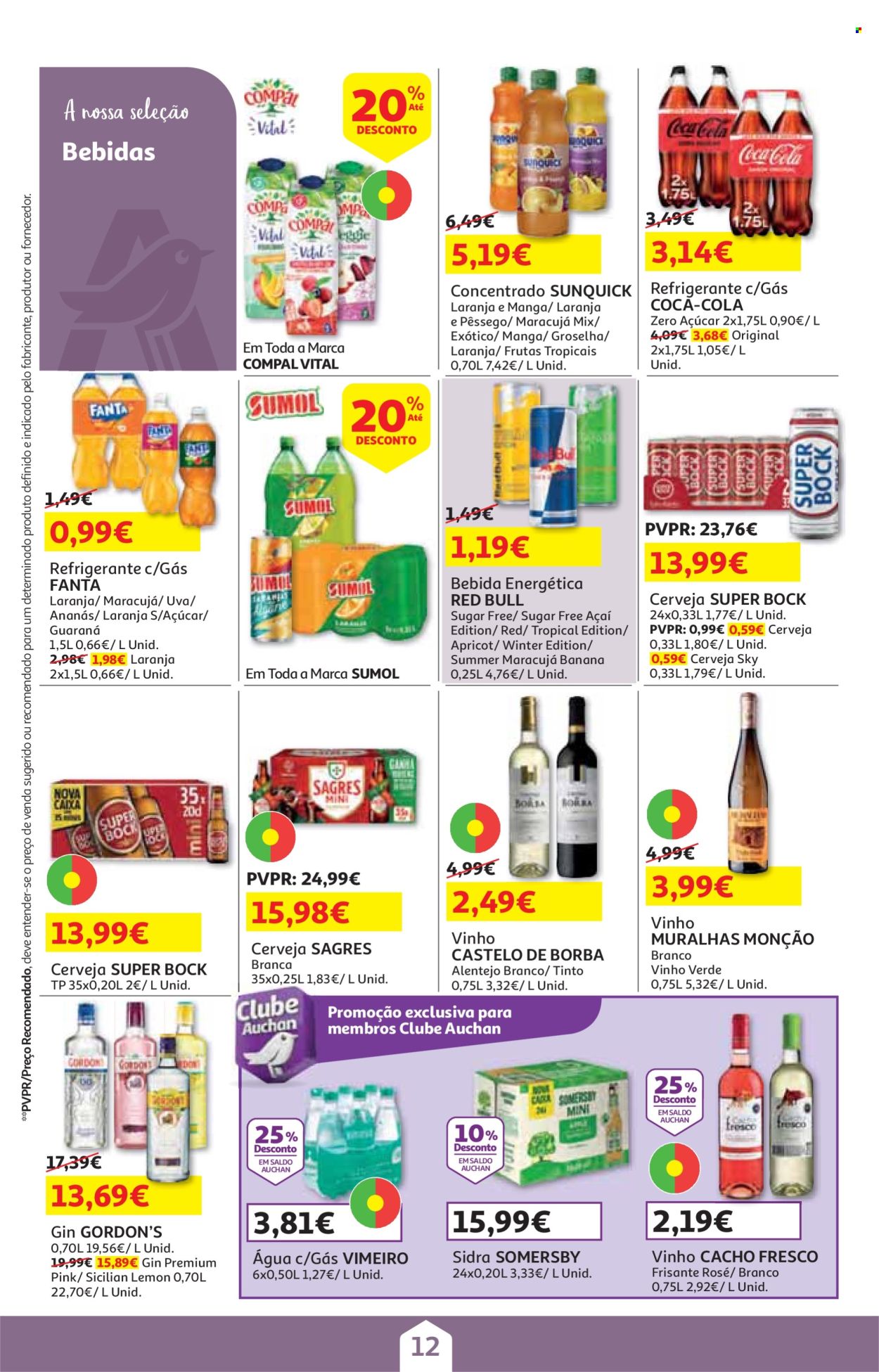 Folheto Auchan - 3.6.2024 - 18.6.2024. Página 12