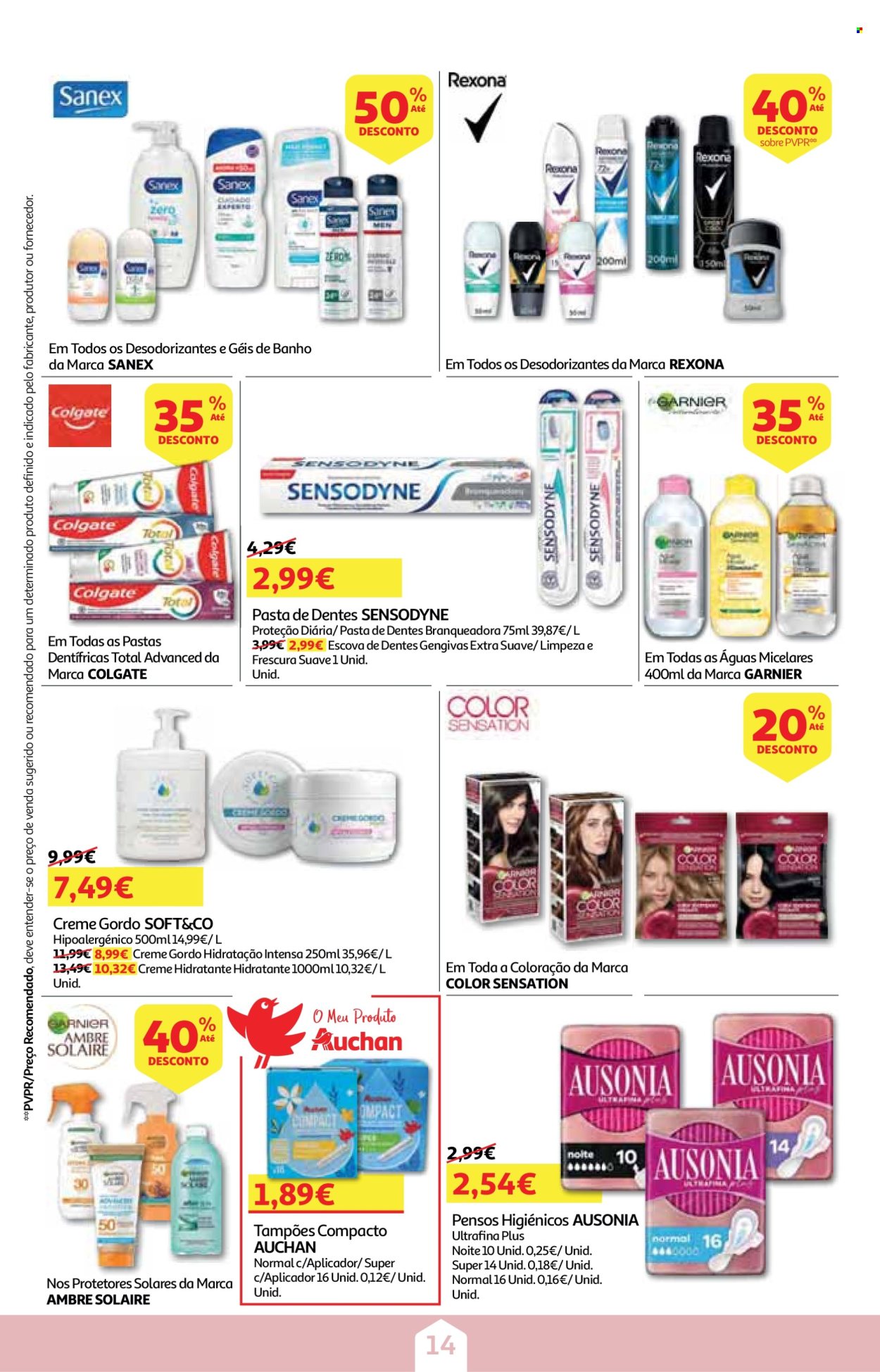 Folheto Auchan - 3.6.2024 - 18.6.2024. Página 14