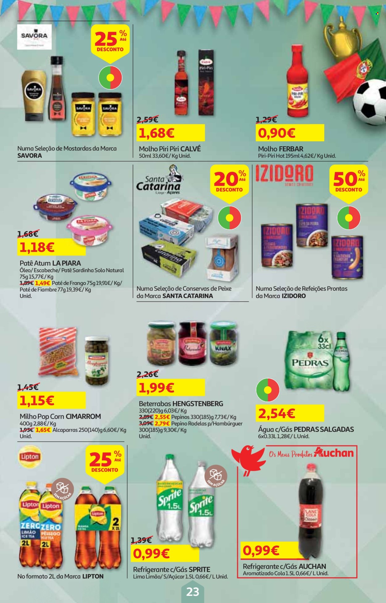 Folheto Auchan - 3.6.2024 - 18.6.2024. Página 23