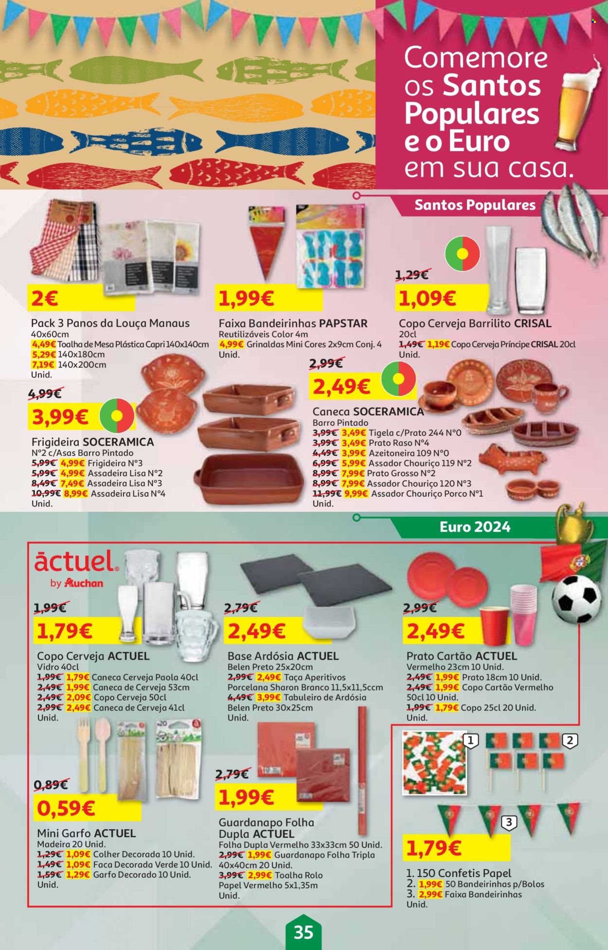 Folheto Auchan - 3.6.2024 - 18.6.2024. Página 35