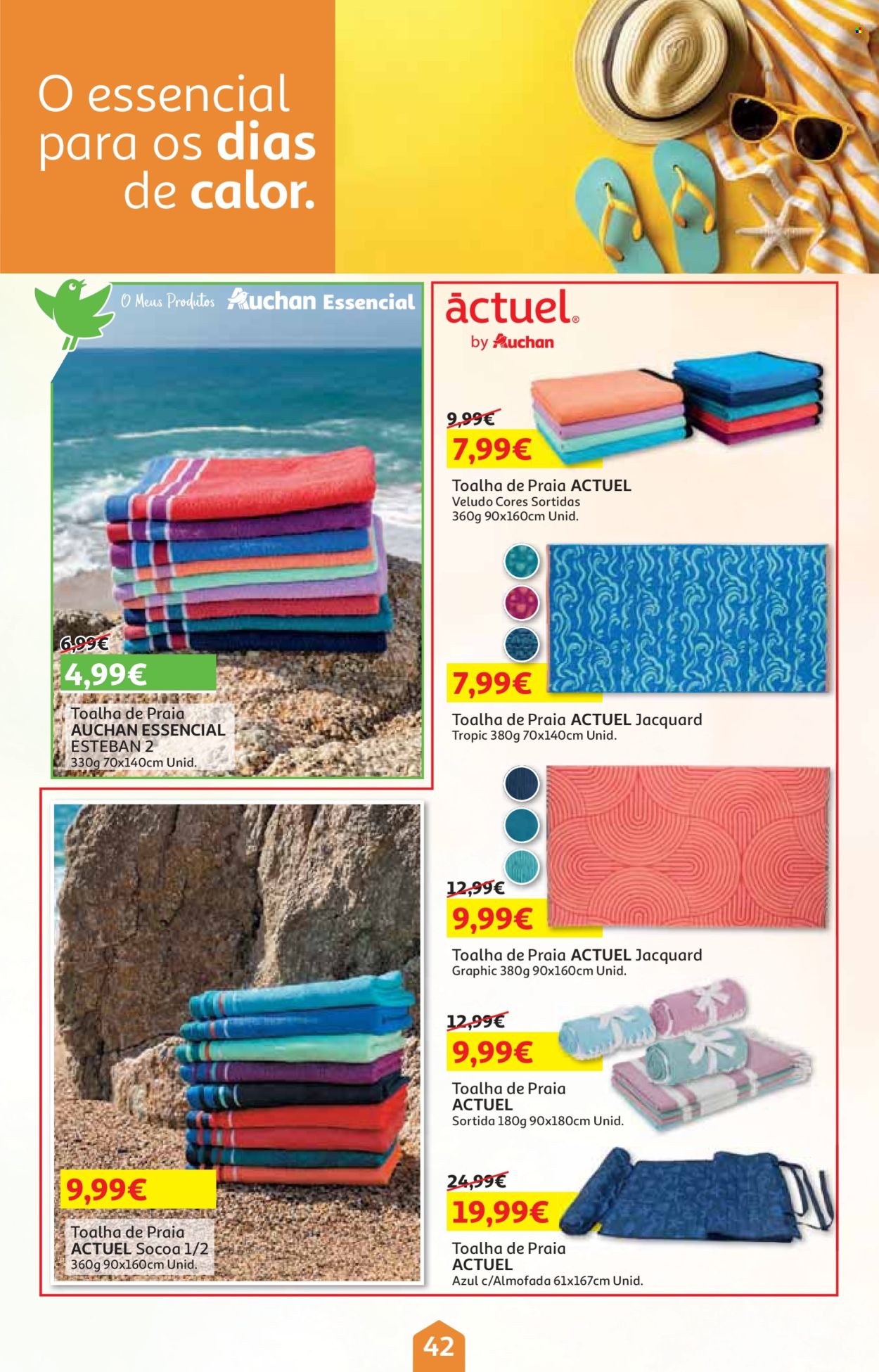Folheto Auchan - 3.6.2024 - 18.6.2024. Página 42
