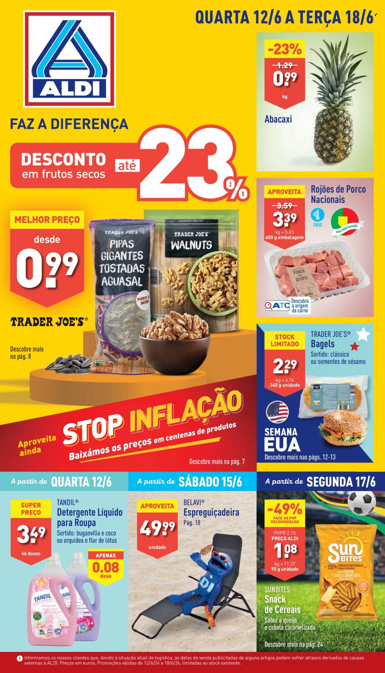 Folheto Aldi - 12.6.2024 - 18.6.2024. Página 1