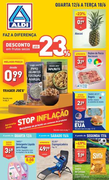 Folheto Aldi - 12.6.2024 - 18.6.2024.