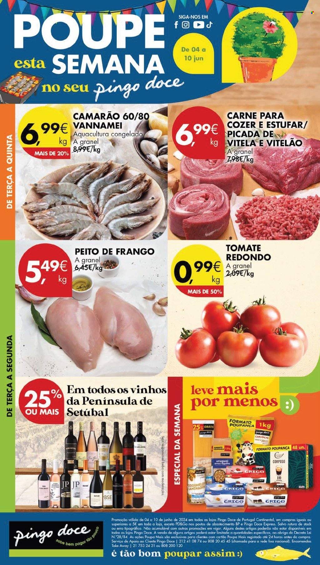 Folheto Pingo Doce - 4.6.2024 - 10.6.2024. Página 1