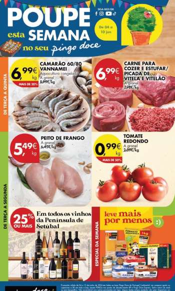 Folheto Pingo Doce - 4.6.2024 - 10.6.2024.