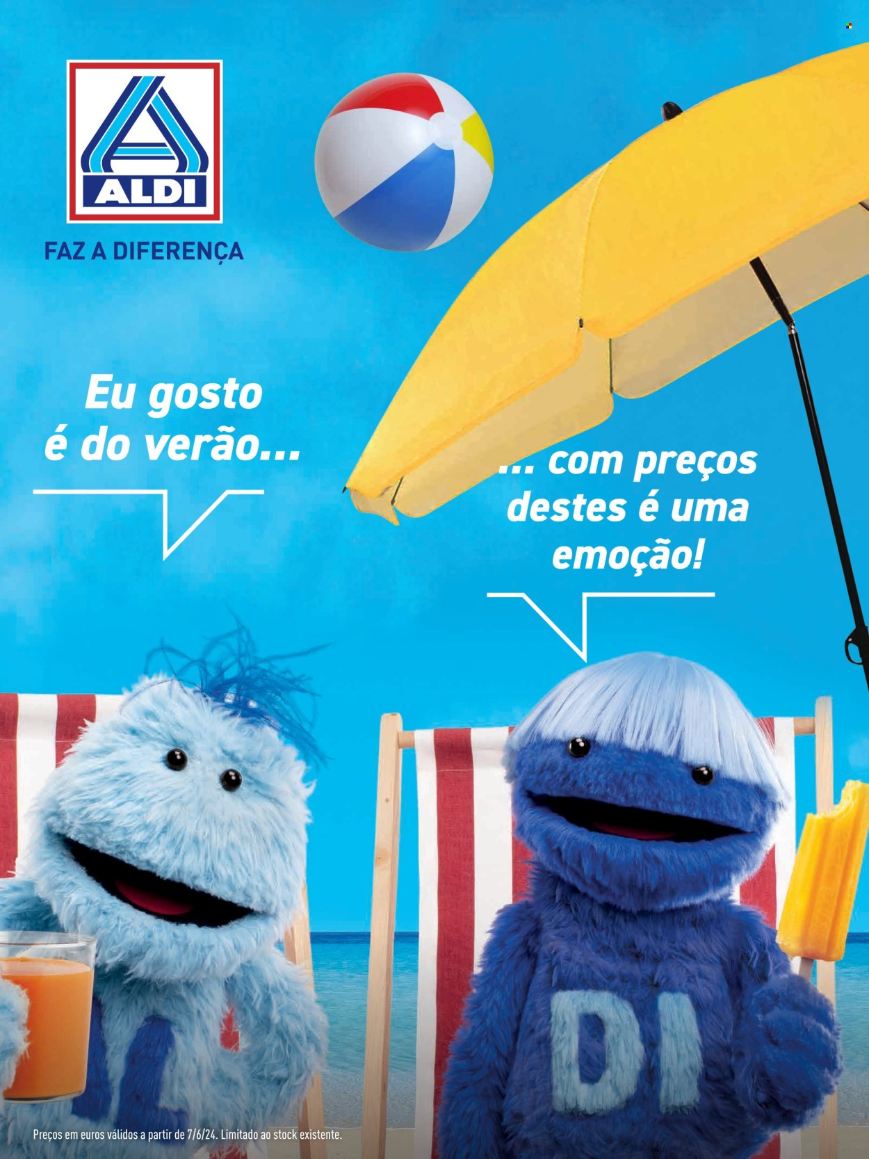 Folheto Aldi. Página 1