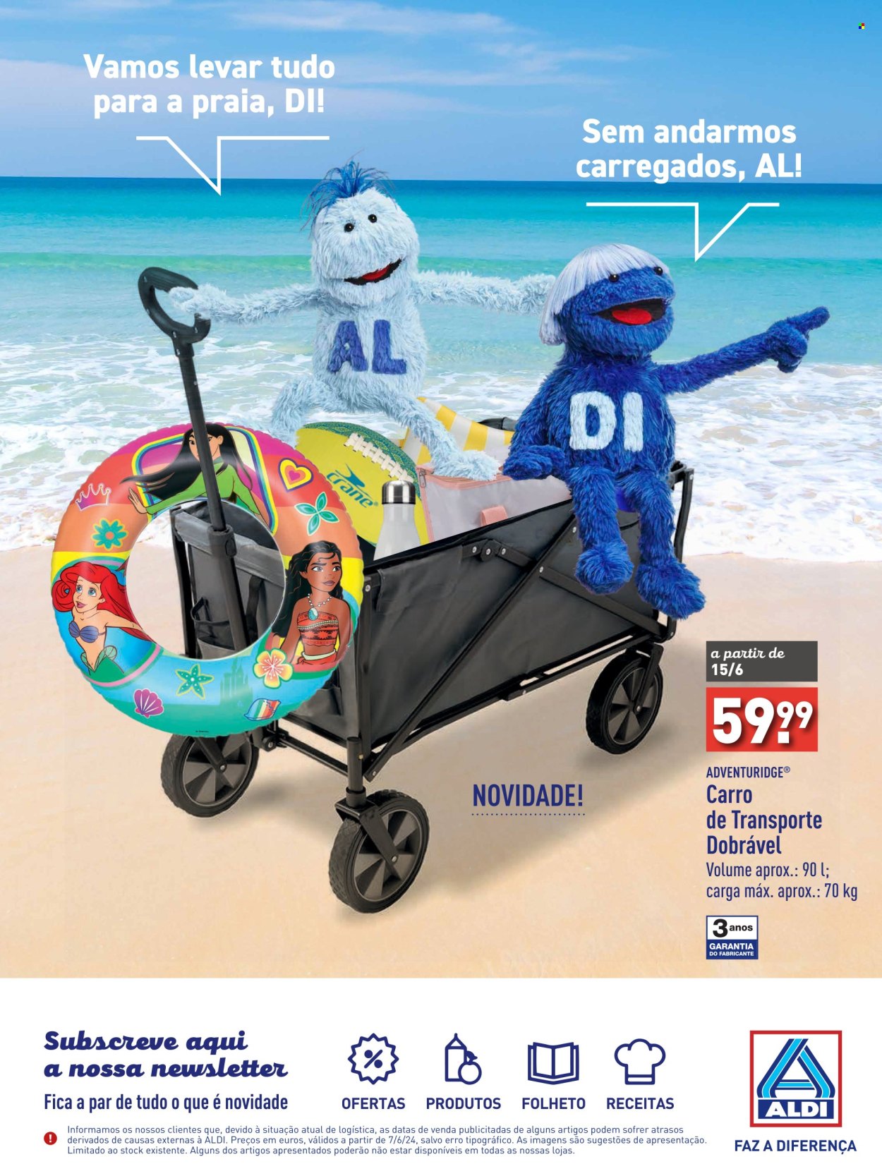 Folheto Aldi. Página 48