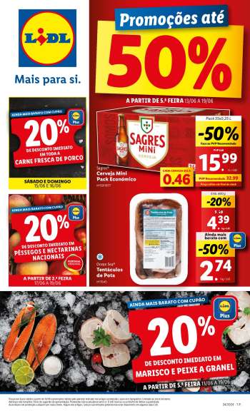 Folheto Lidl - 13.6.2024 - 19.6.2024.