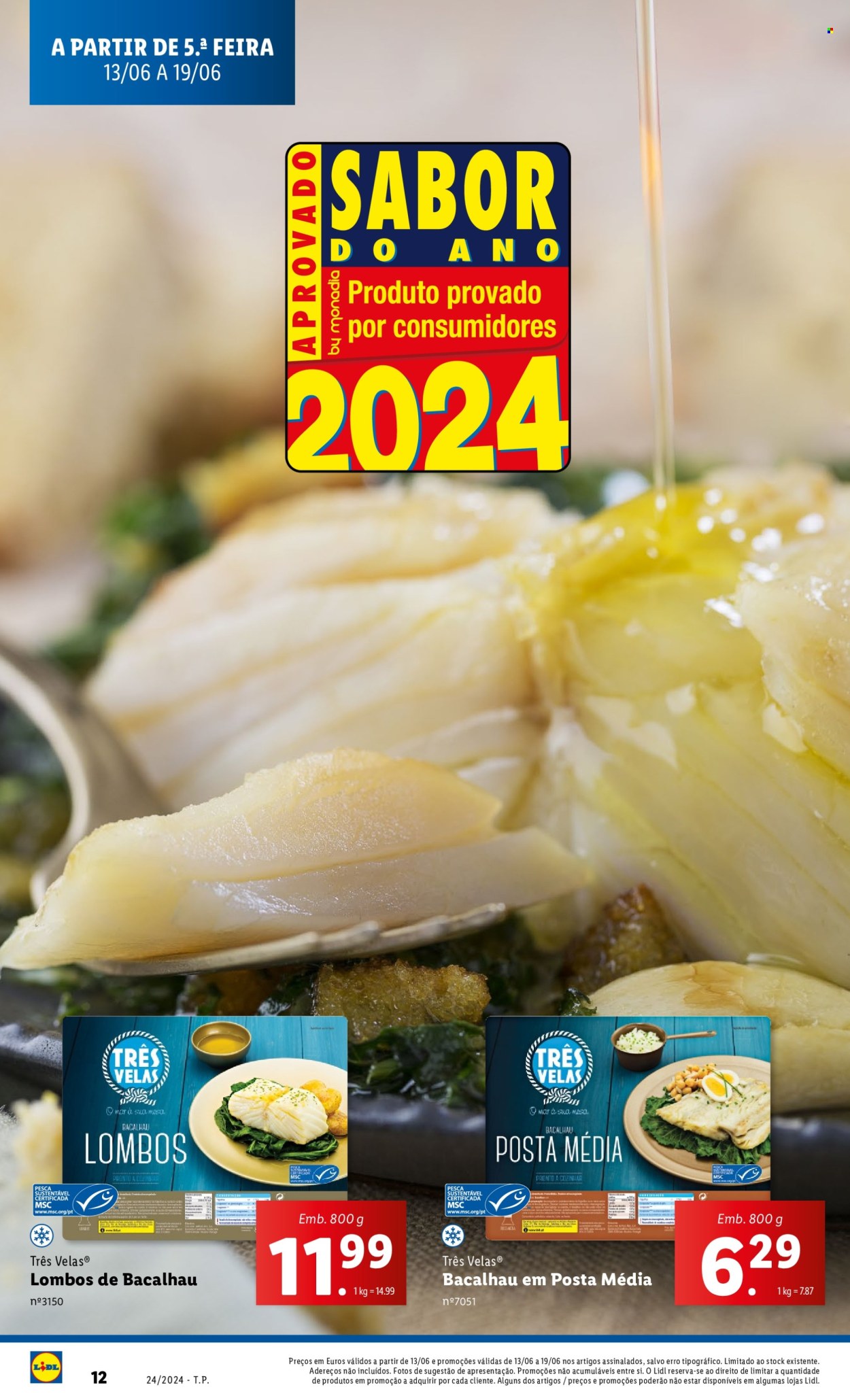 Folheto Lidl - 13.6.2024 - 19.6.2024. Página 12