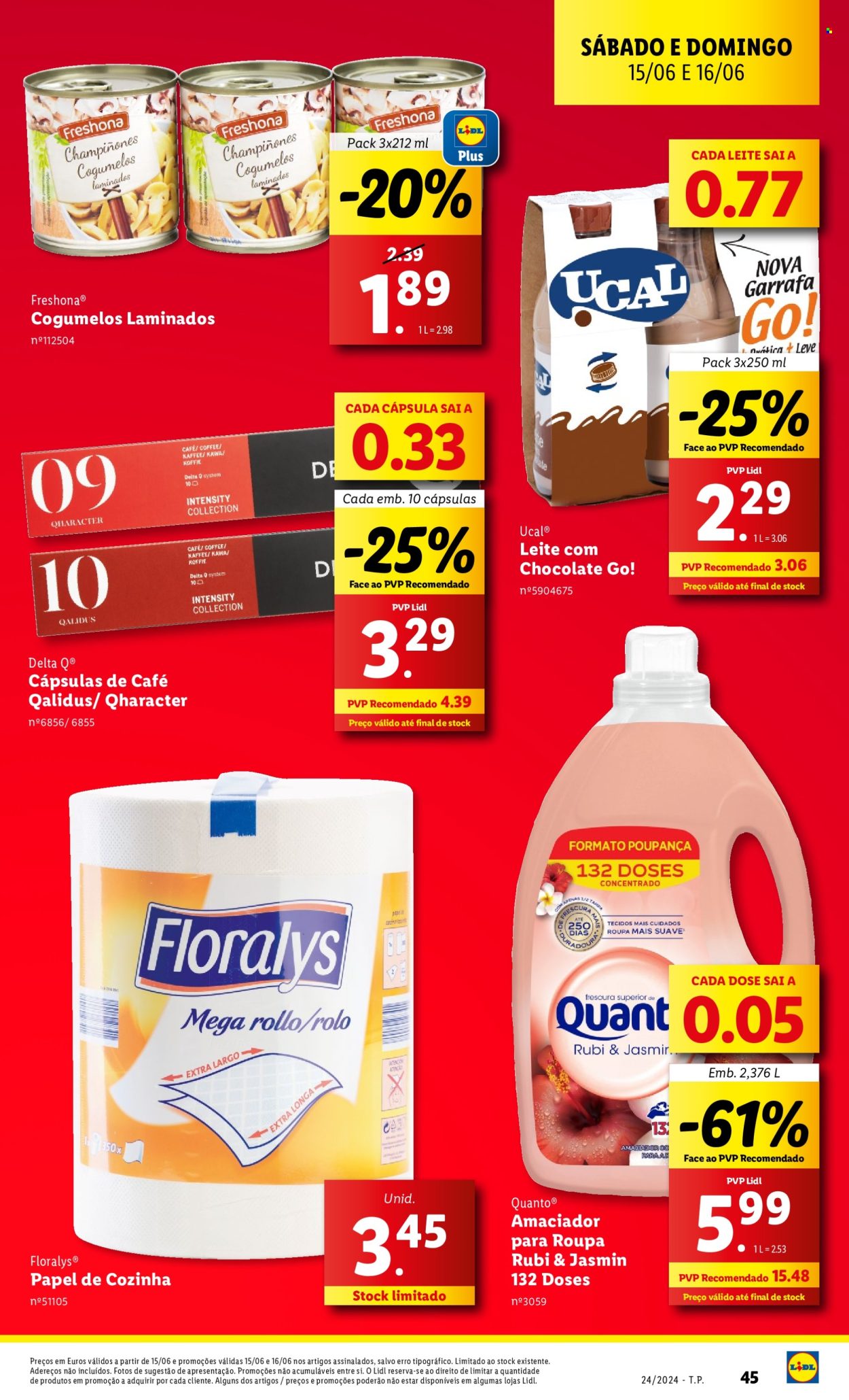 Folheto Lidl - 13.6.2024 - 19.6.2024. Página 45