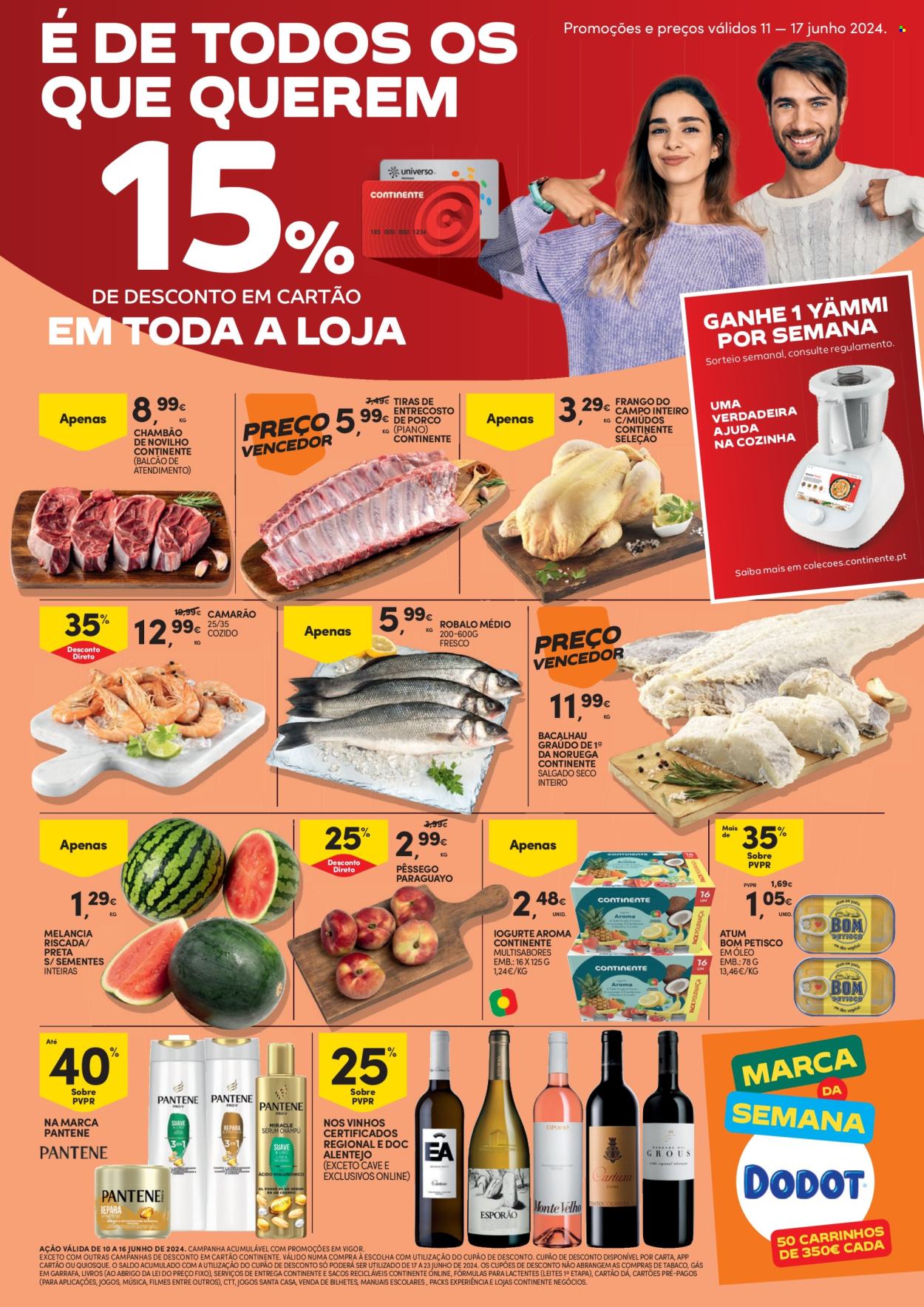Folheto Continente - 11.6.2024 - 17.6.2024. Página 1