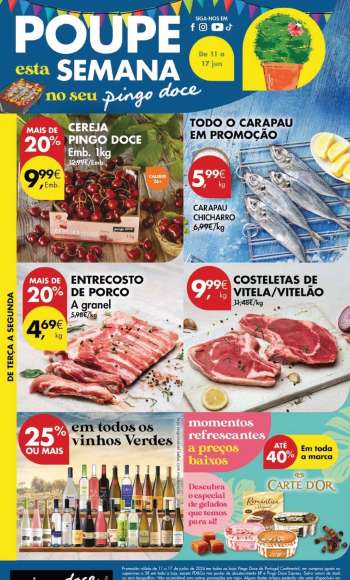Folheto Pingo Doce - 11.6.2024 - 17.6.2024.