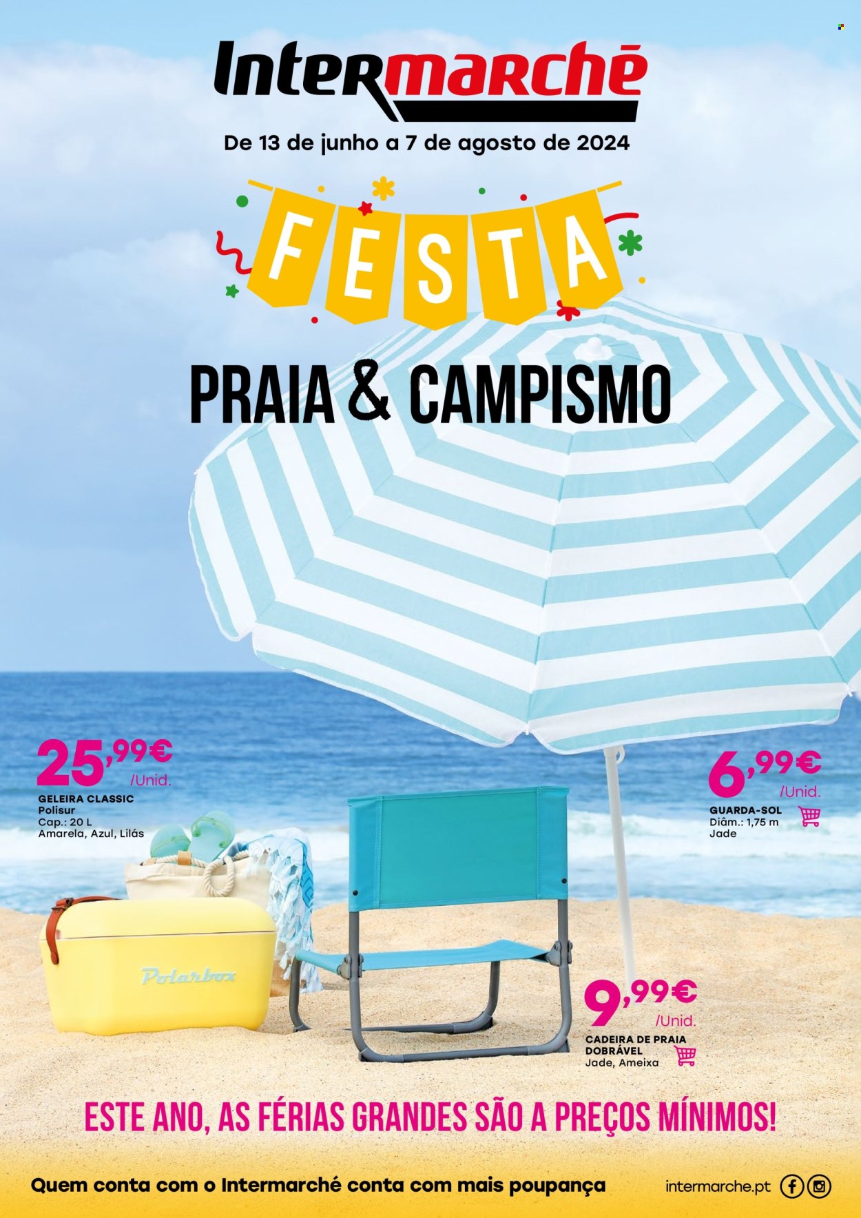 Folheto Intermarché - 13.6.2024 - 1.8.2024. Página 1
