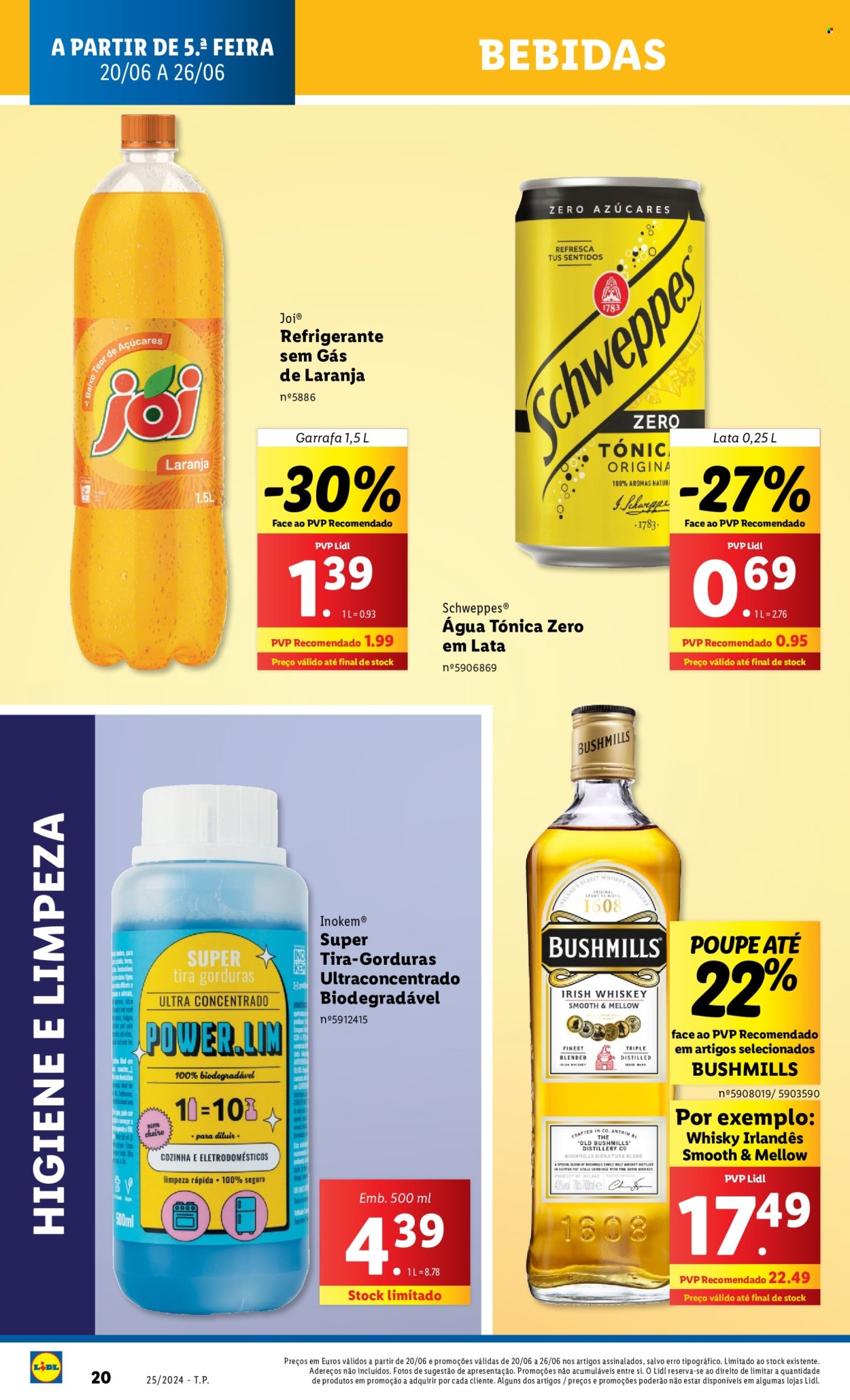 Folheto Lidl - 20.6.2024 - 26.6.2024. Página 20