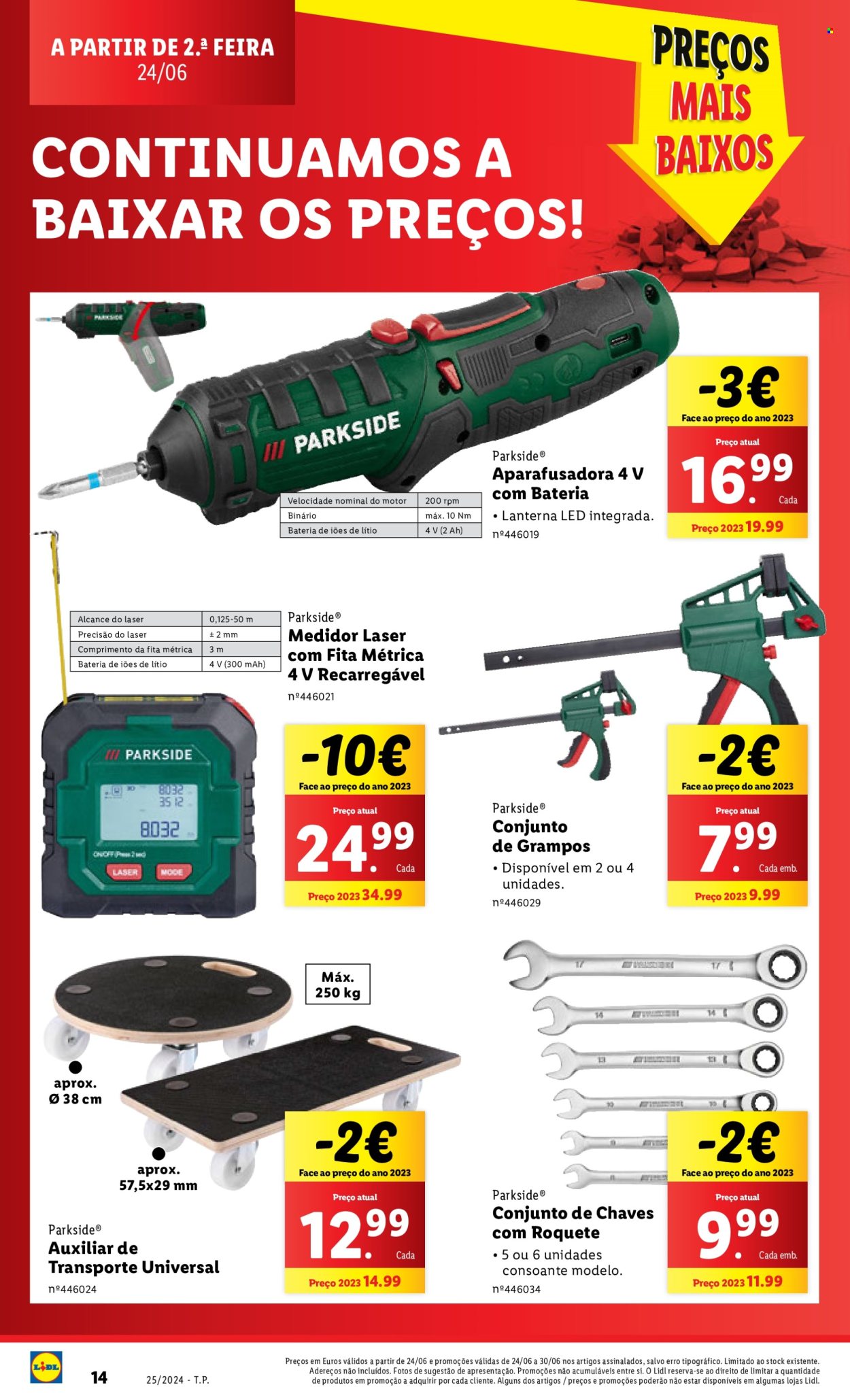 Folheto Lidl - 20.6.2024 - 26.6.2024. Página 14
