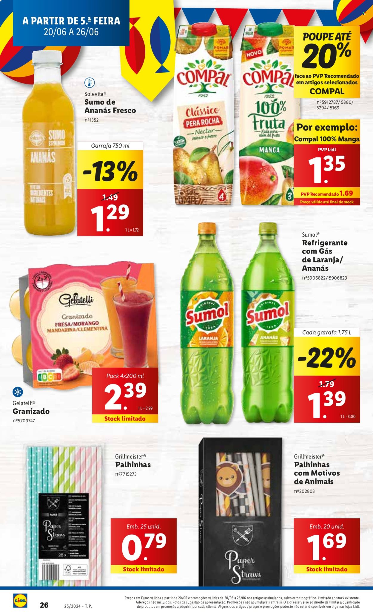 Folheto Lidl - 20.6.2024 - 26.6.2024. Página 47