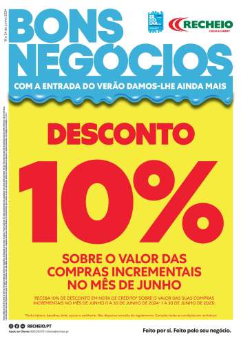Folheto Recheio - 18.6.2024 - 24.6.2024.