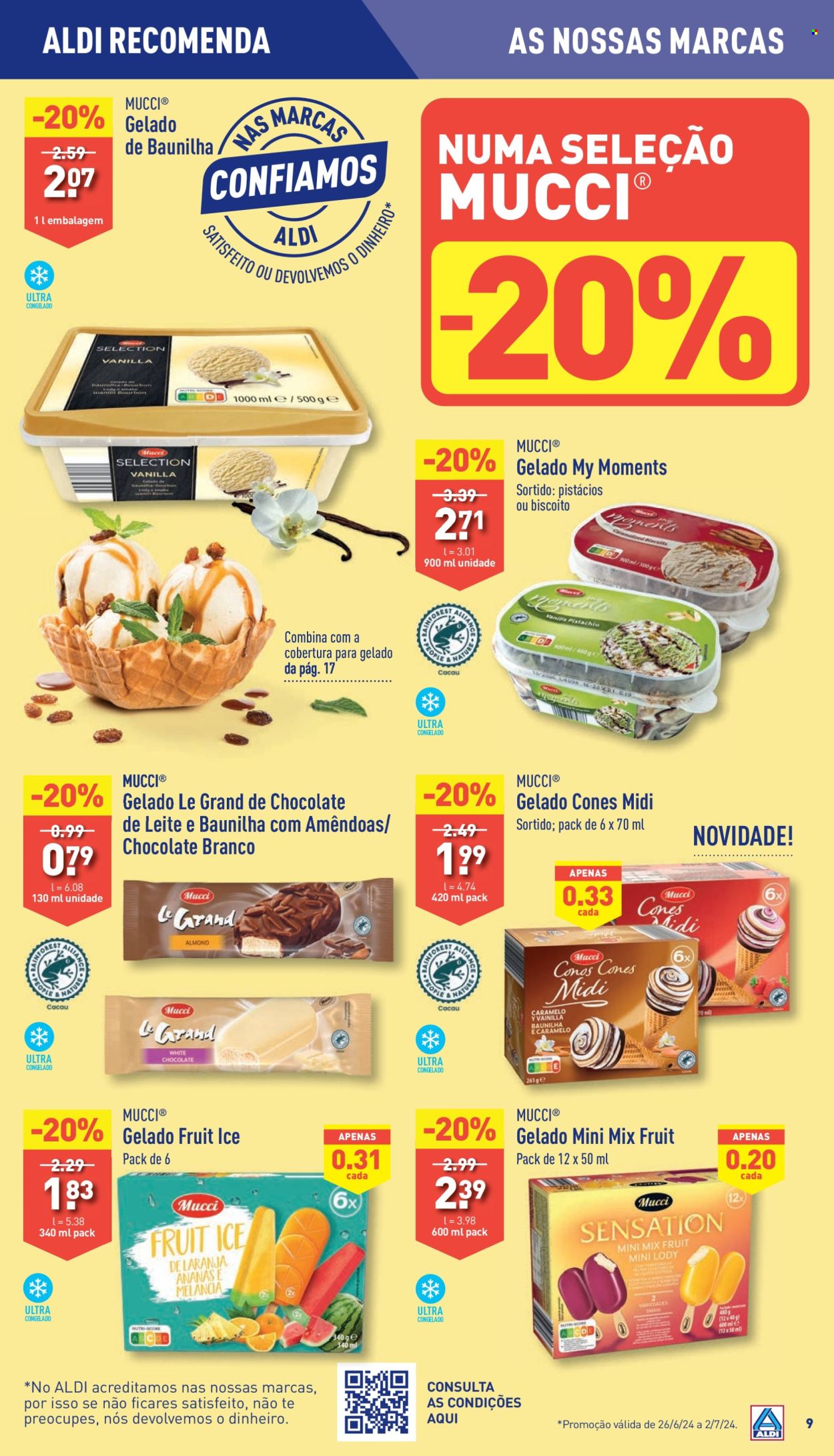 Folheto Aldi - 26.6.2024 - 2.7.2024. Página 9