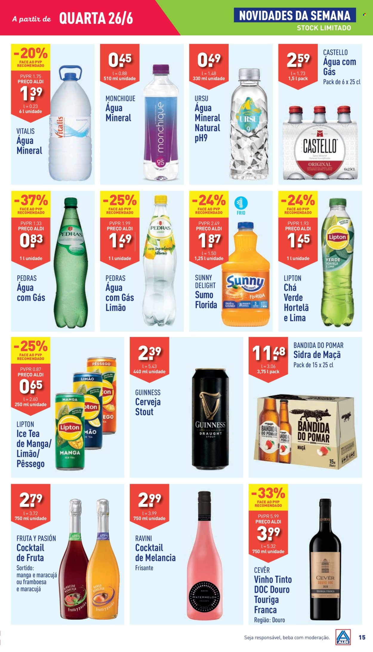 Folheto Aldi - 26.6.2024 - 2.7.2024. Página 15