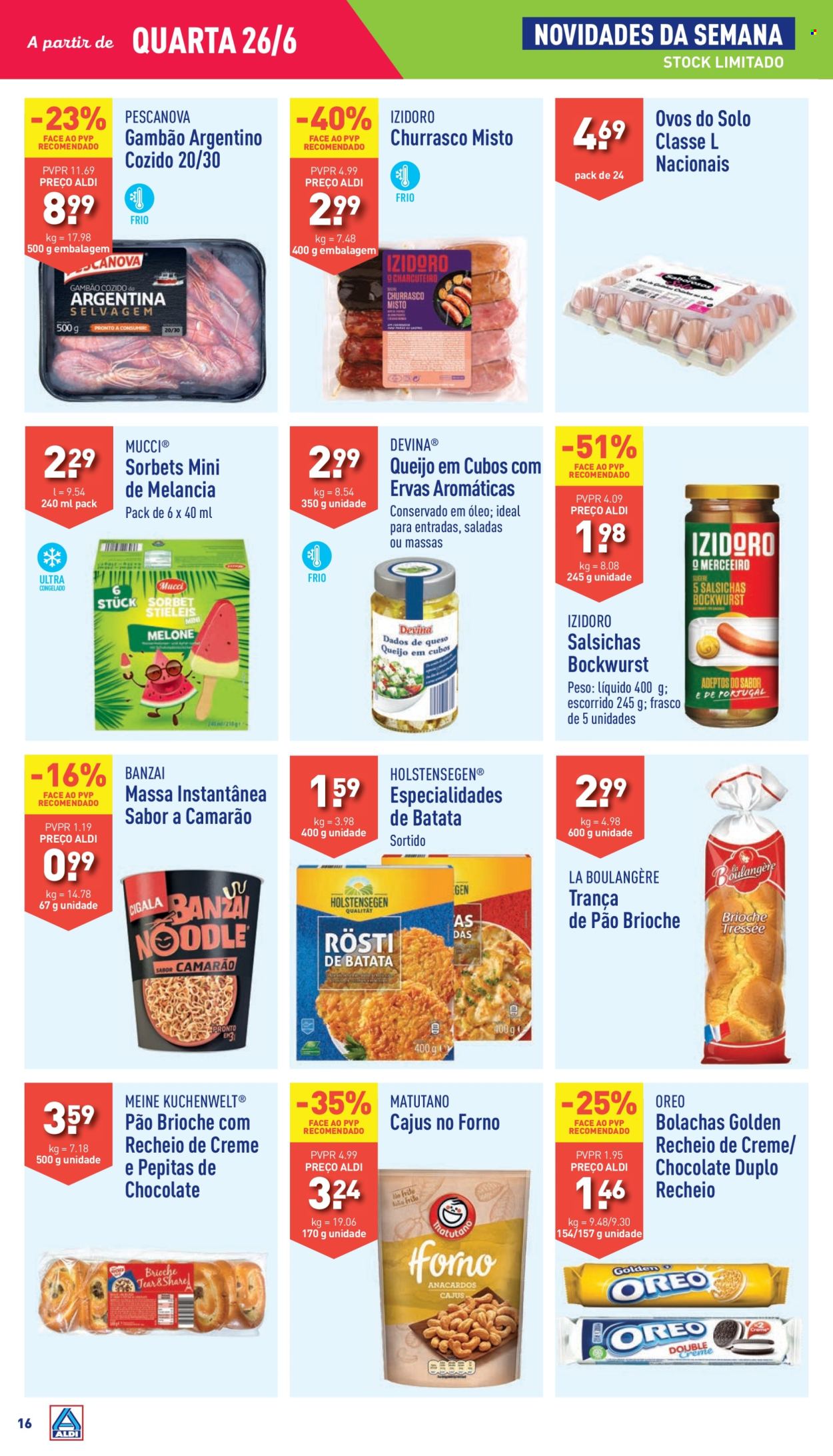 Folheto Aldi - 26.6.2024 - 2.7.2024. Página 16