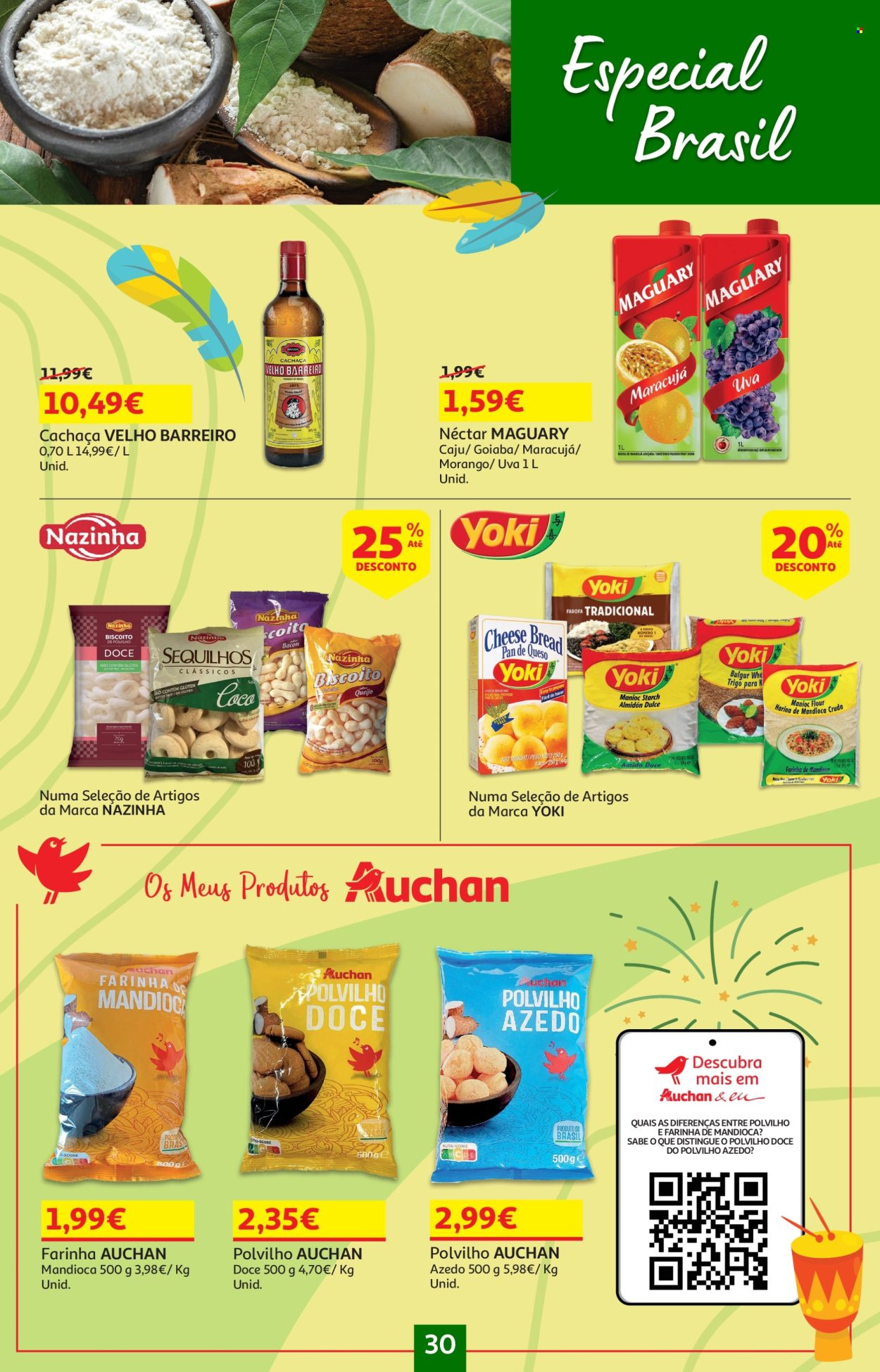 Folheto Auchan - 19.6.2024 - 8.7.2024. Página 30