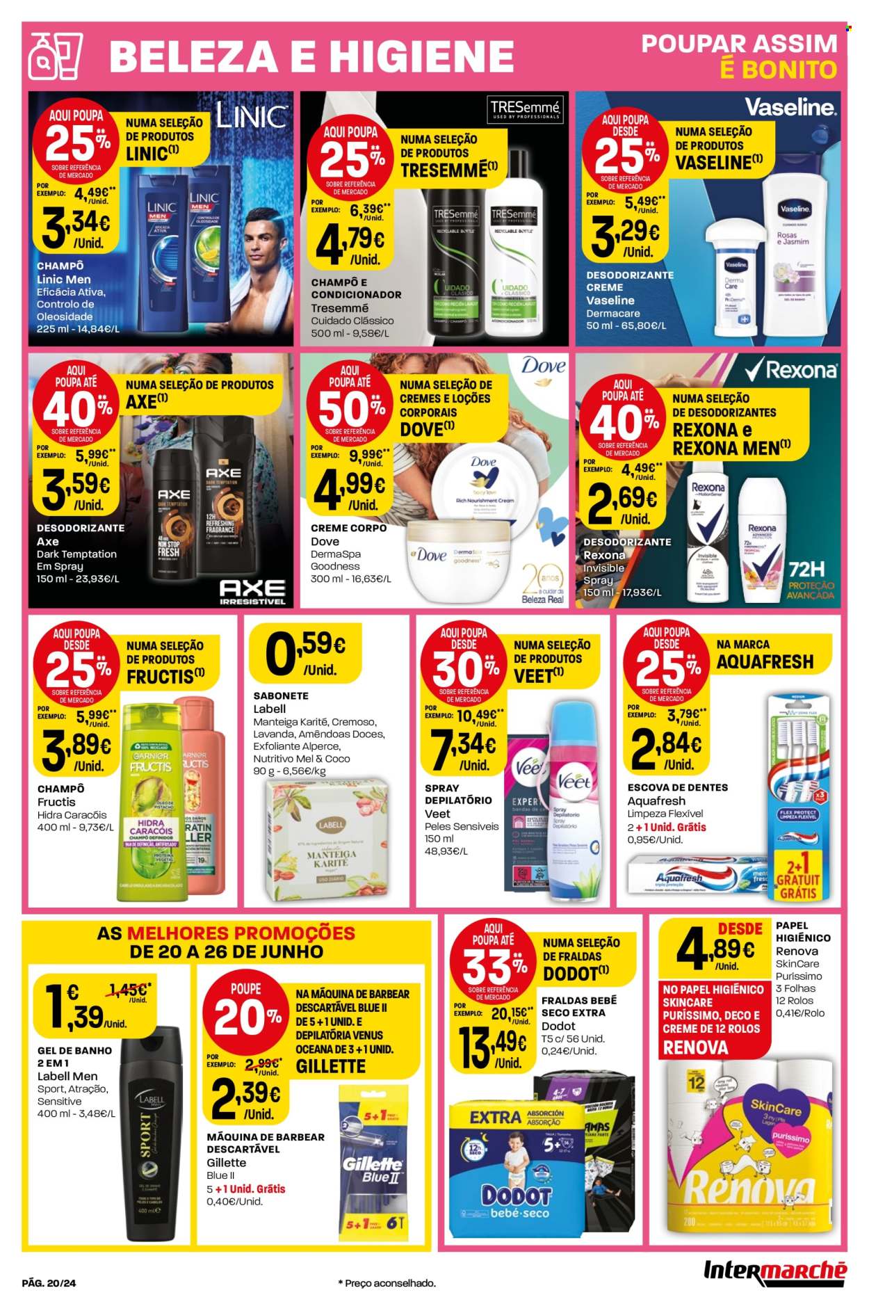Folheto Intermarché - 20.6.2024 - 26.6.2024. Página 20