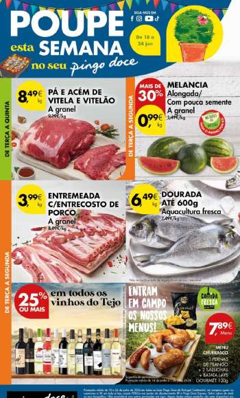 Folheto Pingo Doce - 18.6.2024 - 24.6.2024.