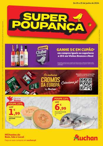 Folheto Auchan - 19.6.2024 - 25.6.2024.
