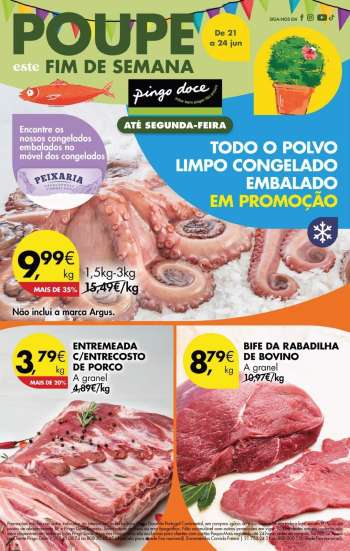 Folheto Pingo Doce - 21.6.2024 - 24.6.2024.