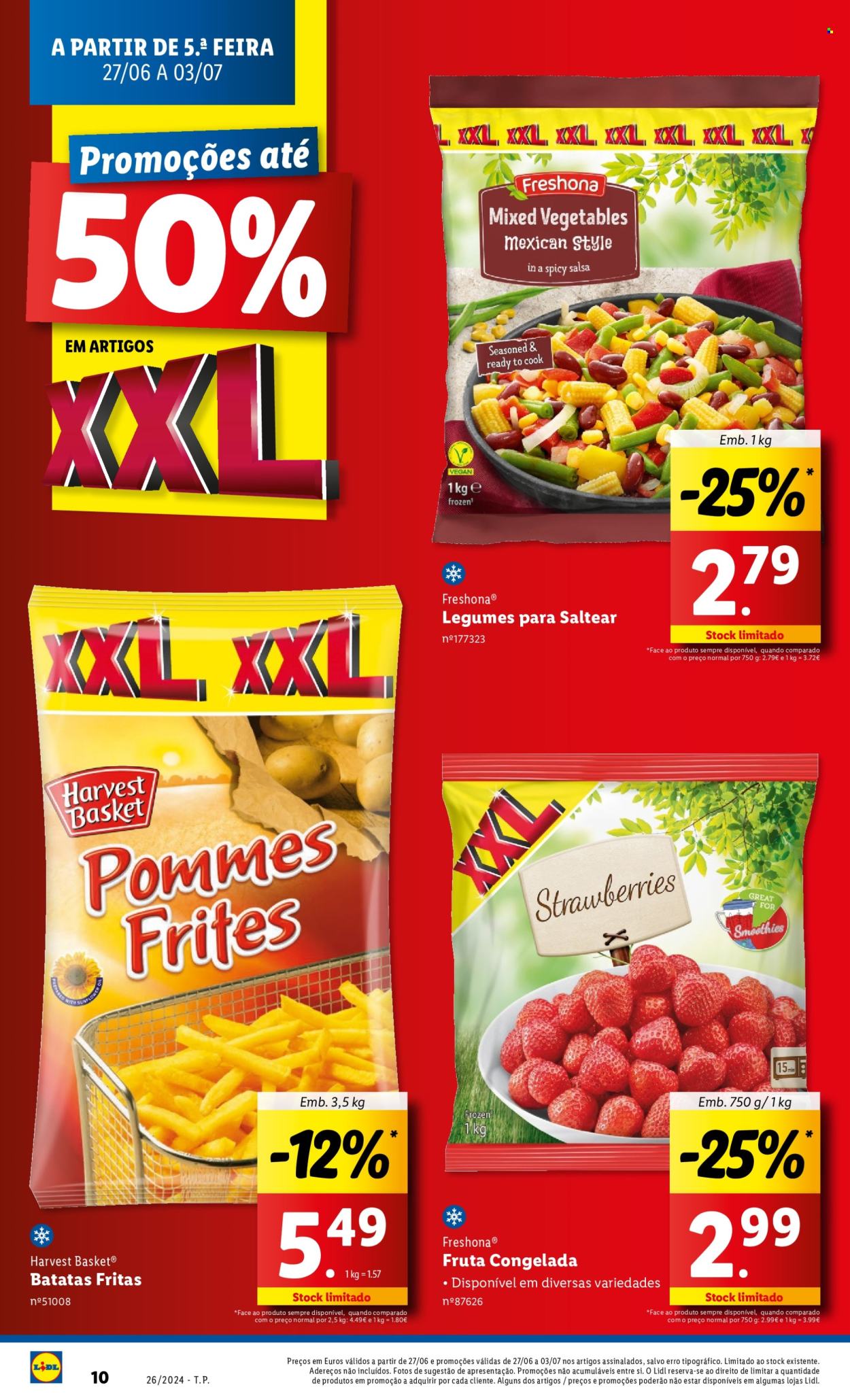 Folheto Lidl - 27.6.2024 - 3.7.2024. Página 10