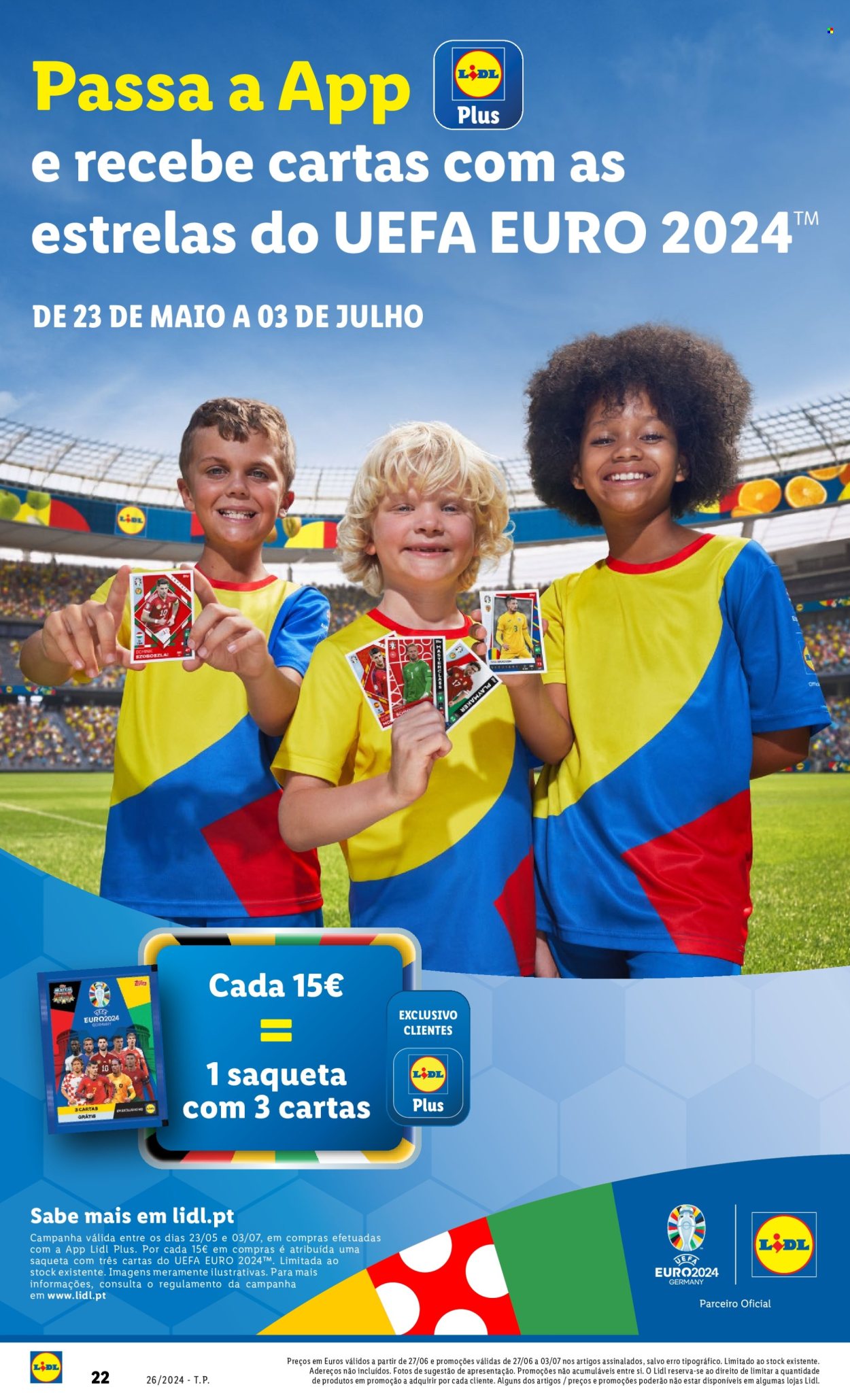 Folheto Lidl - 27.6.2024 - 3.7.2024. Página 22